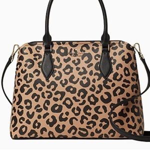 Kate spade large Darcy leopard